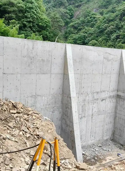 石家庄无极县重力式挡土墙