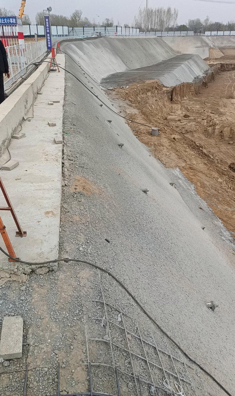 石家庄无极县挂网喷浆